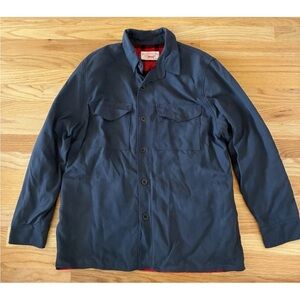 Filson Flannel Lined heavyweight cotton shirt Made In USA men's medium